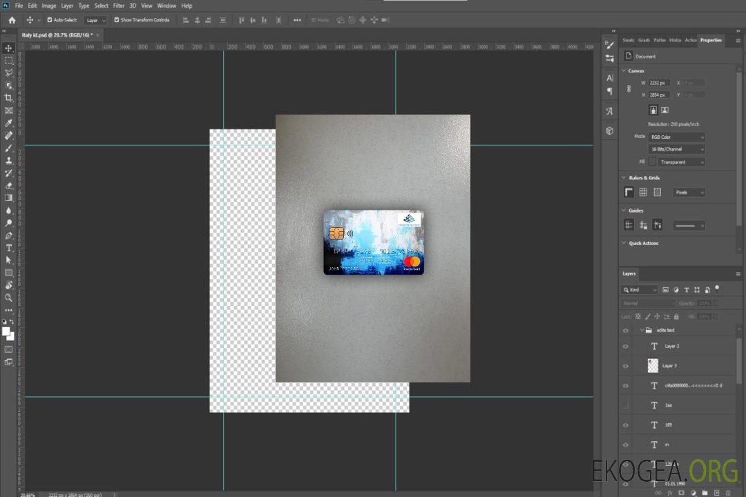 USA Springside Mortgage Bank mastercard photolook , template